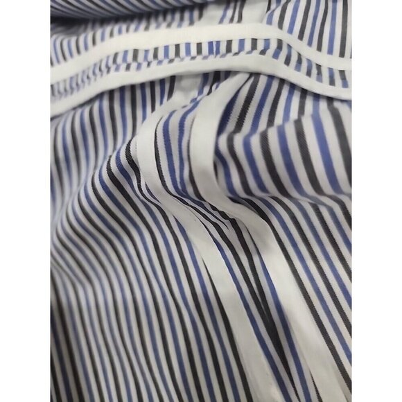 Kate Spade Blue Multi Stripe Peplum Top Sleeveless Cotton NWT Women's 14 - Picture 12 of 12